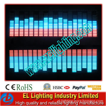 EL Sound Activated Car Sticker